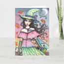 Search for three witches cards Cat