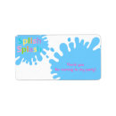 Search for pool return address labels Swim party