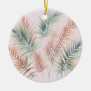 Search for exotic christmas tree decorations Palm leaves