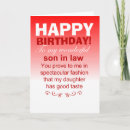 Search for funny sons birthday cards Celebration