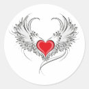 Search for red wings stickers Heart