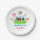 Search for farm birthday plates Rustic