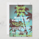 Search for spring break invitations Party