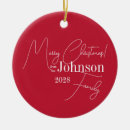 Search for year christmas tree decorations Red and white