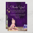 Search for yoga thank you cards New age