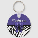 Search for purple bow key rings White