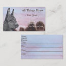 Search for donkey business cards Farm animals