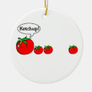 Search for tomato christmas tree decorations Ketchup