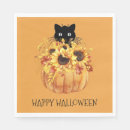Search for black cat napkins Cute