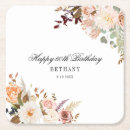 Search for 60th anniversary coasters Floral