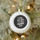 Search for santa naughty list christmas tree decorations Funny