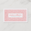 Search for glitter border business cards Pink