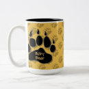 Search for bear paw prints mugs Bears