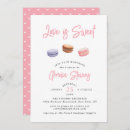 Search for macaron bridal shower invitations Sweet
