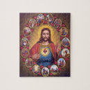 Search for sacred heart of jesus puzzles Christian