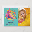 Search for bounce birthday invitations Bouncy castle birthday