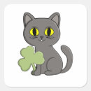 Search for leprechaun cat stickers Clover