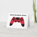 Search for gamer birthday cards Nerd