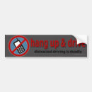 Search for hang up and drive bumper stickers Texting