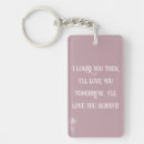 Search for always and forever key rings Pink