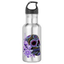 Search for day of the dead water bottles Dia de los muertos