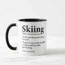 Search for funny skiing mugs Humour