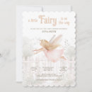 Search for fairy baby shower invitations Pastel