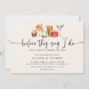 Search for cocktail shower invitations Watercolor