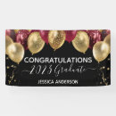 Search for red and black graduation banners Elegant