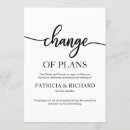 Search for cancelled wedding invitations Change of plans