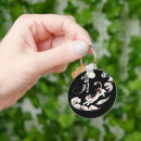 Search for good luck charm key rings Japanese