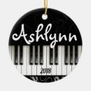 Search for pianist christmas tree decorations Keyboard