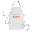 Search for funny sushi aprons Food