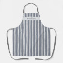 Search for grey stripe aprons Simple