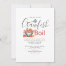 Search for crawfish boil invitations Watercolor