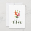 Search for august birth flower cards Watercolor