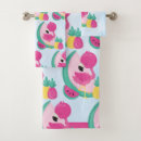 Search for pink flamingo bath towels Fun