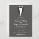 Search for tuxedo wedding invitations Groom