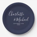 Search for navy wedding plates Contemporary