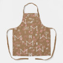 Search for monogram m aprons Baking