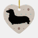 Search for dog lover christmas tree decorations Black and white