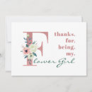 Search for flower girl thank you cards Glitter