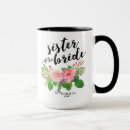 Search for sister of the bride mugs Bridal shower
