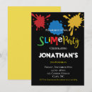 Search for different party invitations Colourful