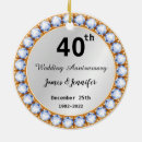 Search for 40th anniversary christmas tree decorations 40 years of marriage