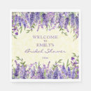 Search for bridal luncheon napkins Purple