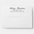 Search for elegant envelopes Black and white