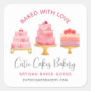 Search for cake stickers Baked with love