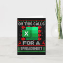 Search for spreadsheet cards Santa