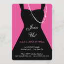 Search for little black dress hens party invitations Bachelorette